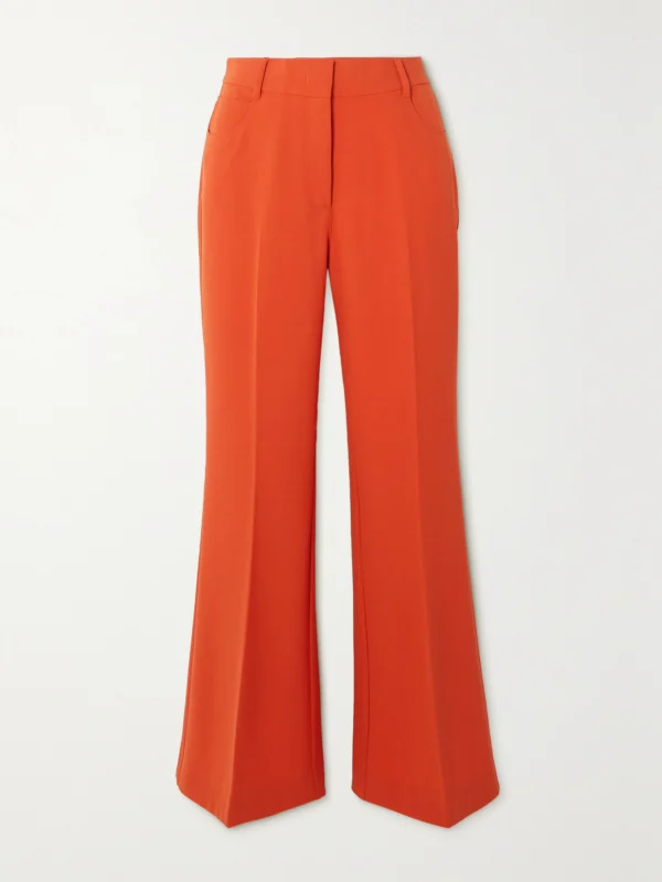 Stella McCartney Cropped Twill Flared Pants