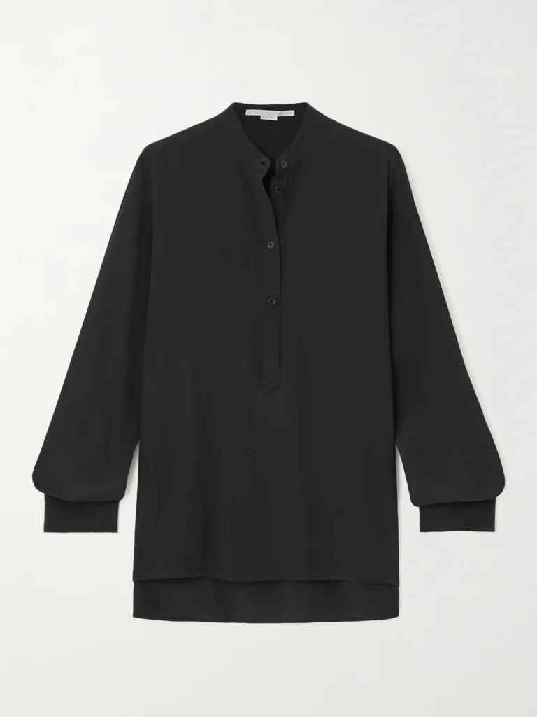 Stella McCartney Eva Silk Crepe De Chine Blouse