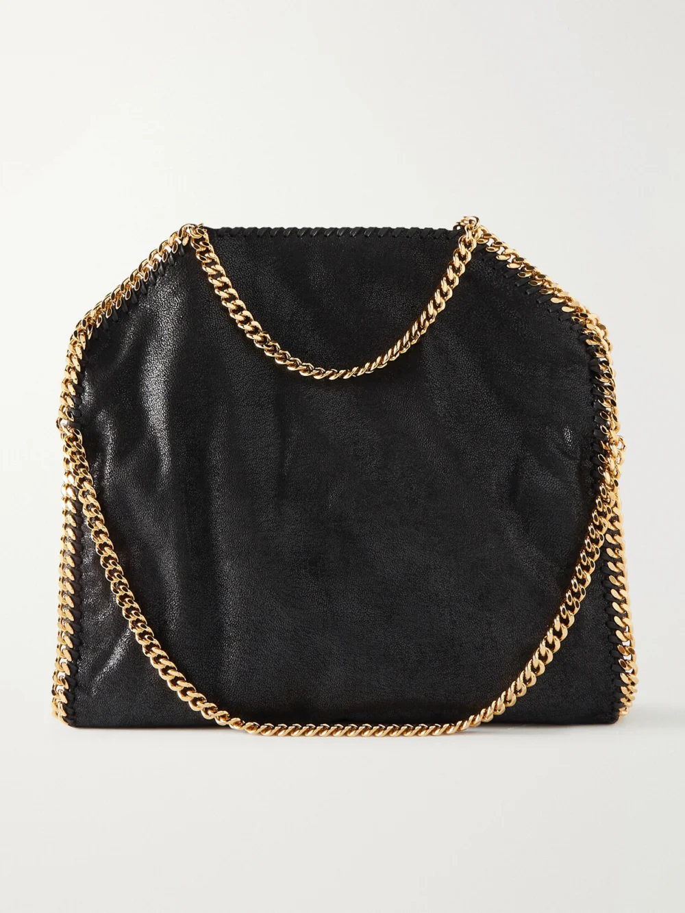 Stella McCartney Falabella Medium Vegetarian Material Shoulder Bag in black