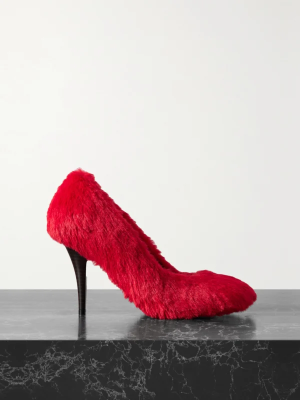 Stella McCartney Faux Fur Pumps