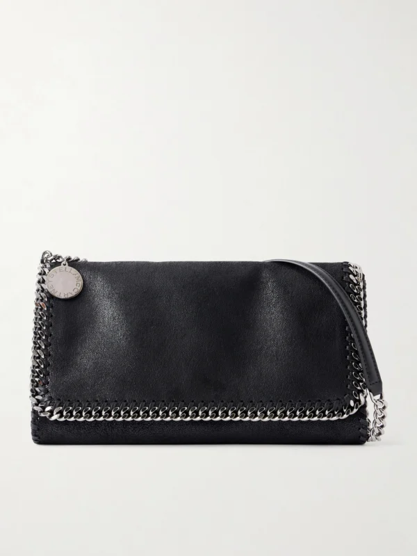Stella McCartney Flabella Flap Vegetarian Material Shoulder Bag