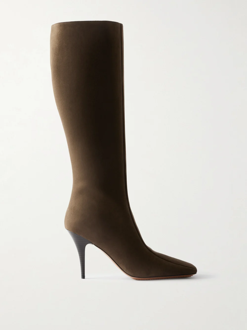 Stella McCartney Knee Boots in chocolate