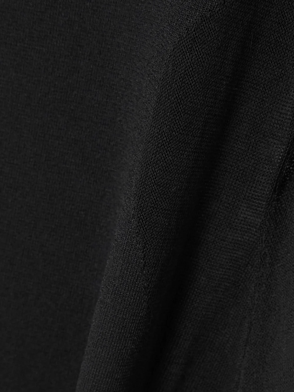 Close-up detail of the Stella McCartney Miracle Mesh-paneled Ponte Midi Dress