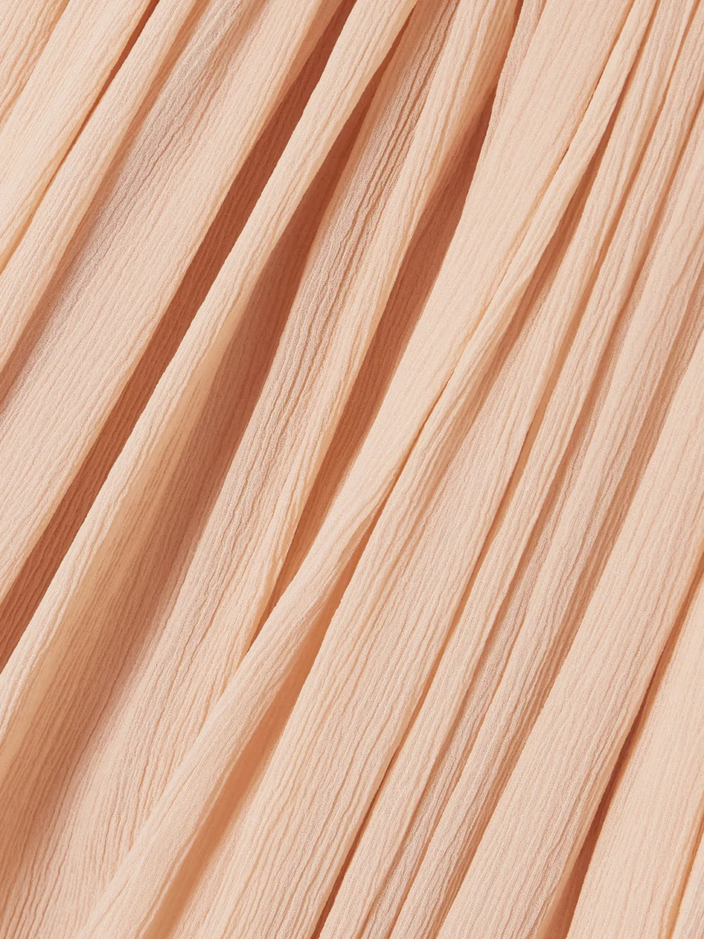Close-up detail of the Stella McCartney Open-back Silk-crepon Midi Dress