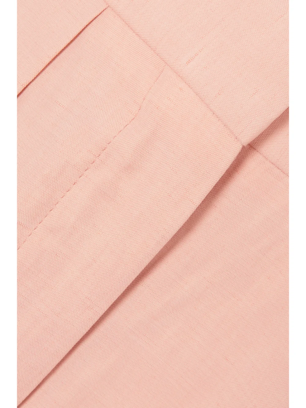 Close-up detail of the Stella McCartney Pleated Woven Straight-leg Pants