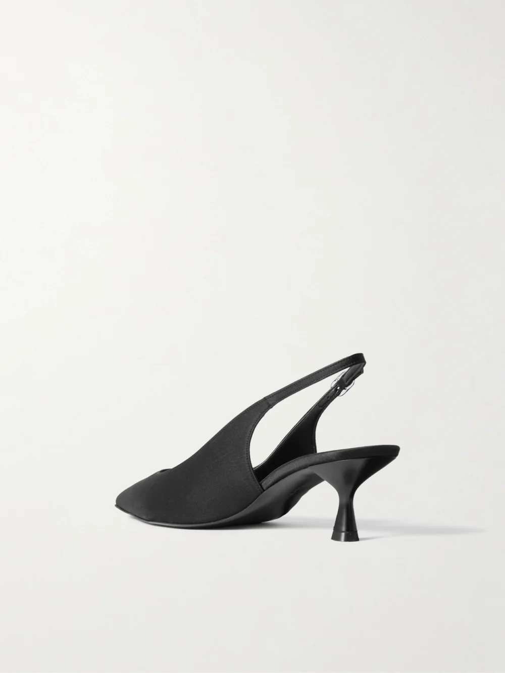 Back view of the Stella McCartney Satin Slingback Pumps