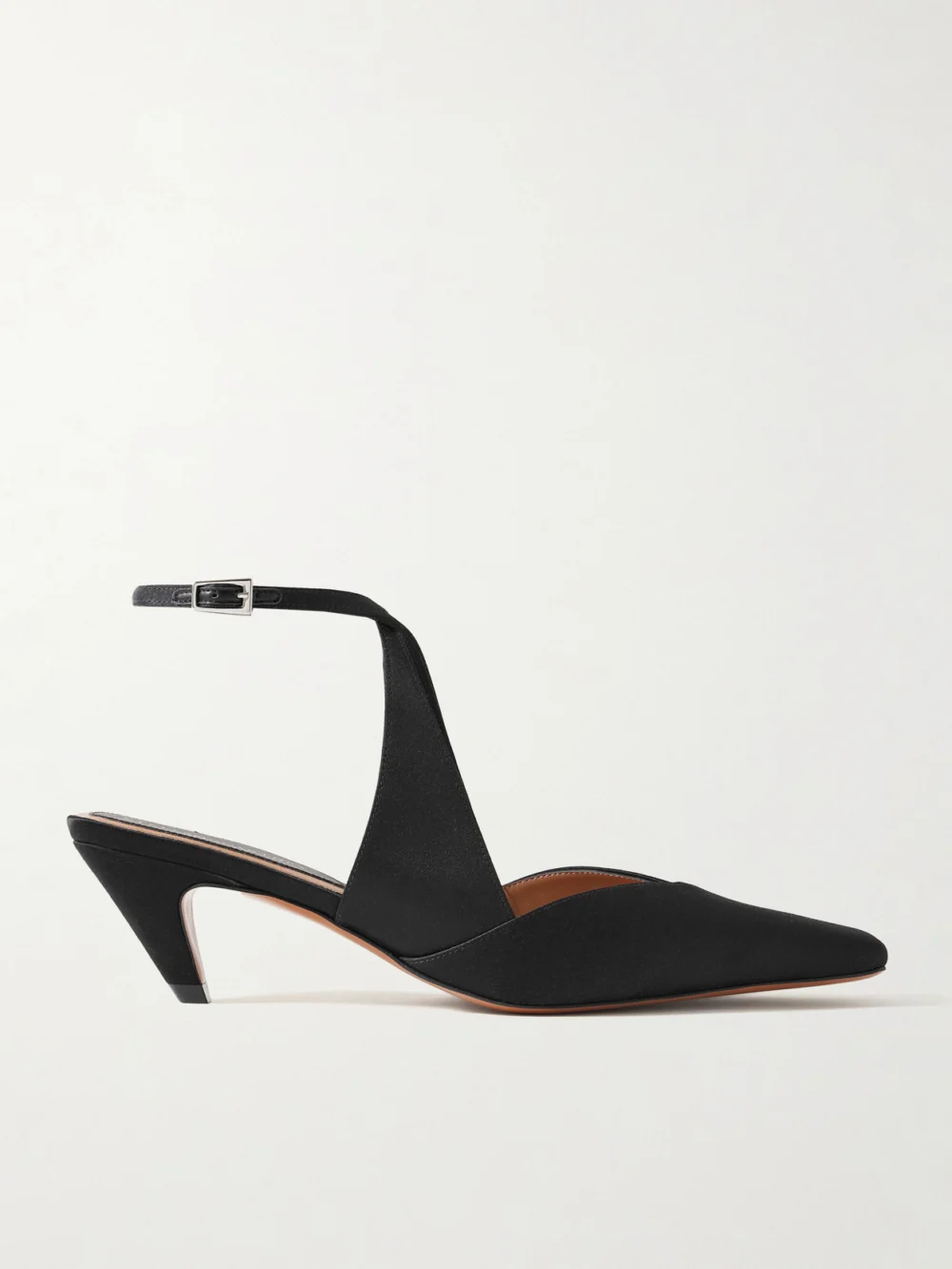 Stella McCartney Spur Satin Pumps in black