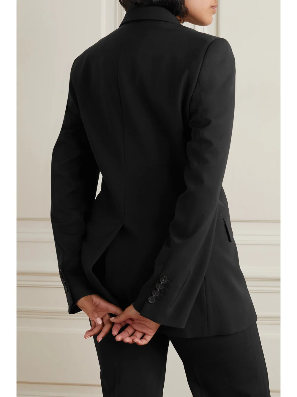 Back view of the Stella McCartney Stretch-wool Twill Blazer