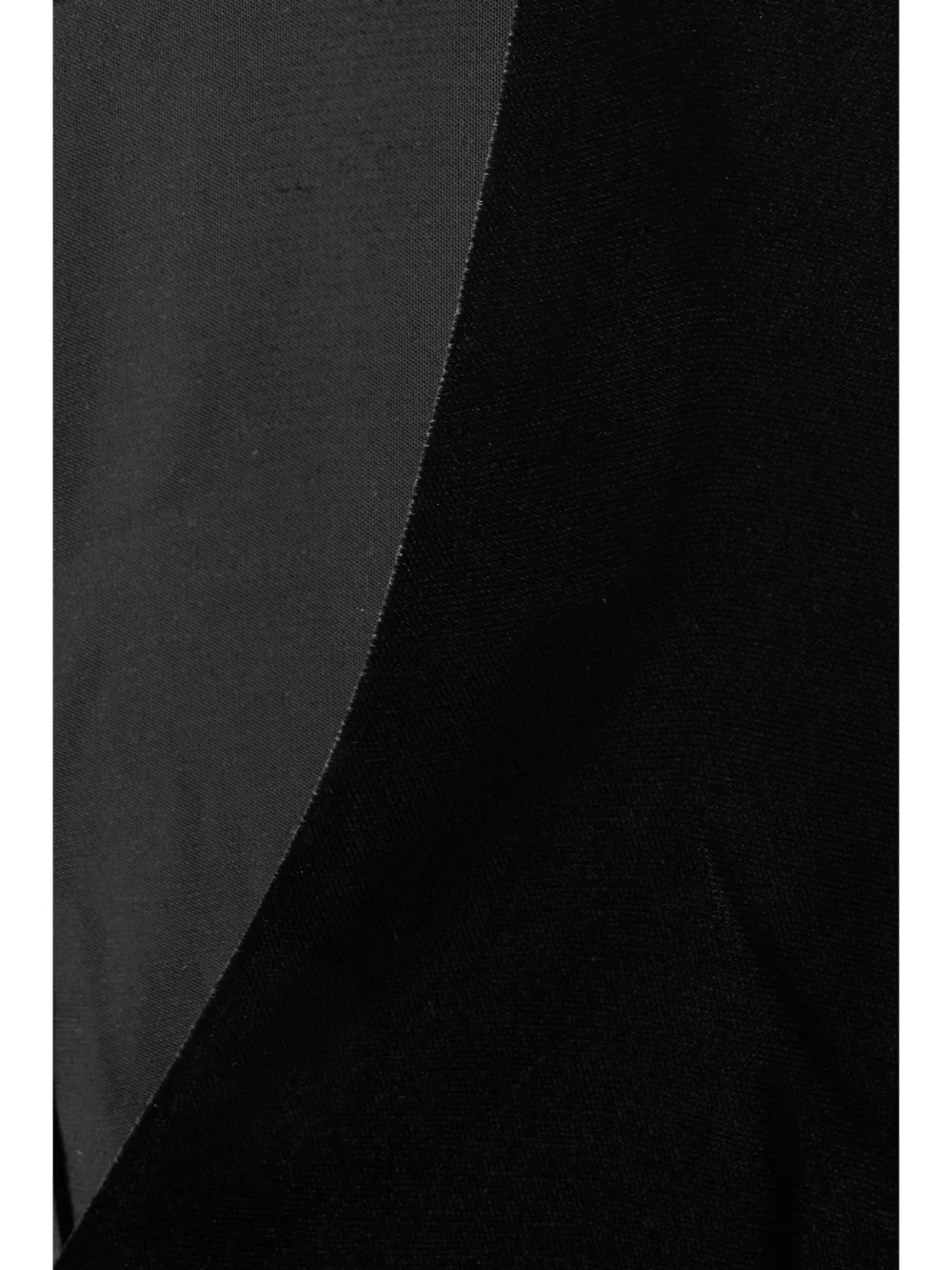 Close-up detail of the Stella McCartney Velvet Midi Dress