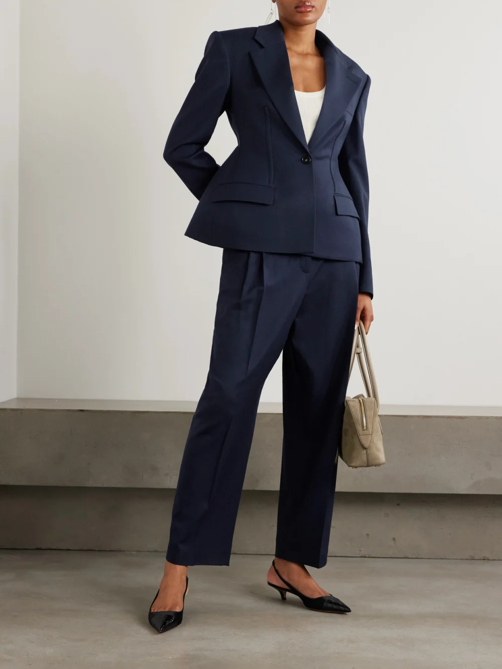 Stella McCartney Wool Blazer, worn by a model
