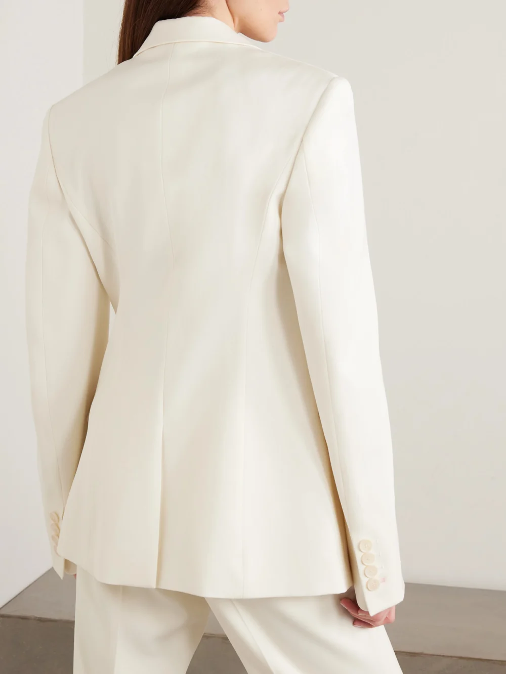 Back view of the Stella McCartney Wool-twill Blazer