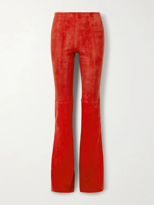 Stouls Gégé Suede Flared Pants