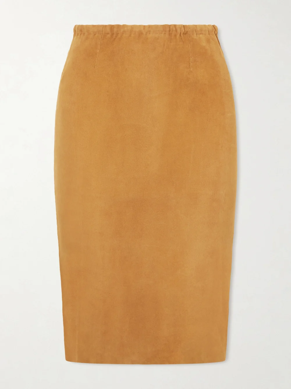 Stouls Gilda Suede Skirt in camel