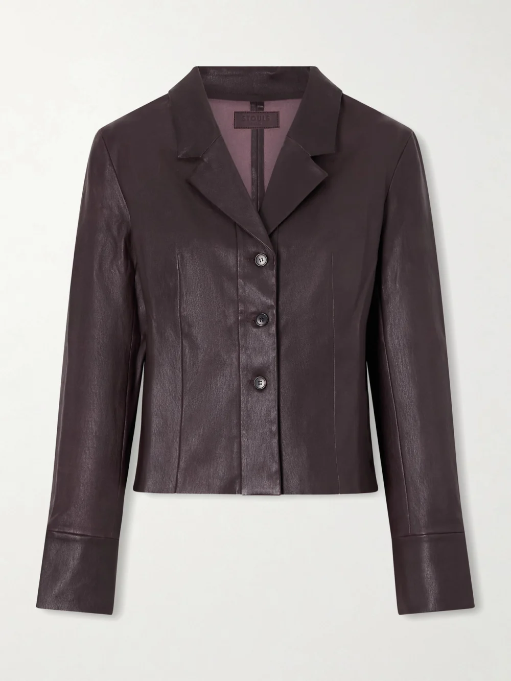 Stouls Giorgio Leather Jacket in brown