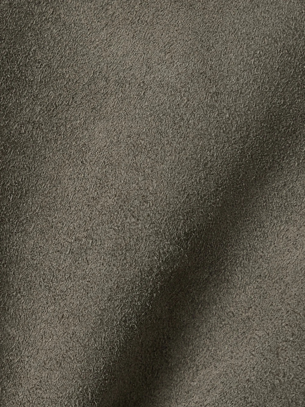 Close-up detail of the Stouls Jp Twenty Cropped Suede Flared Leggings