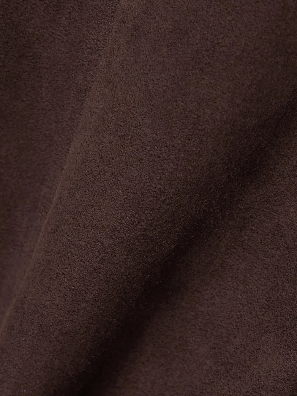 Close-up detail of the Stouls Miuccia Suede Tank