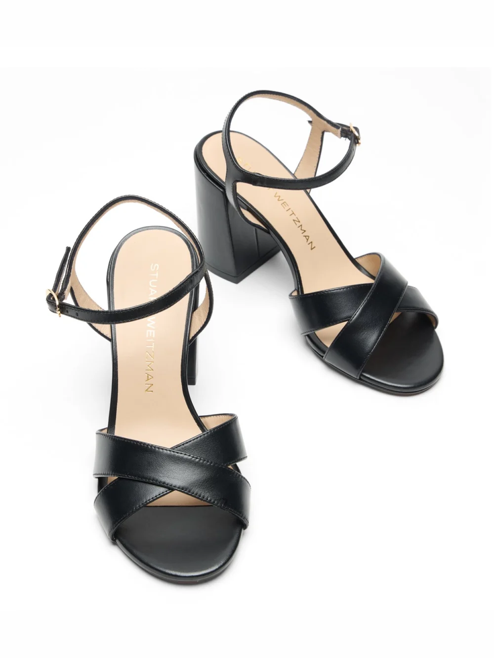Stuart Weitzman Alyssa Block 85 in Black, view 4