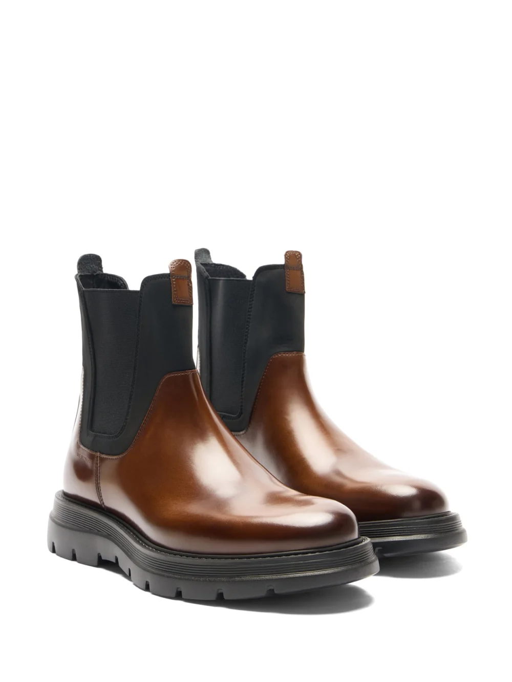 Stuart Weitzman Arden in Tan/black, view 2