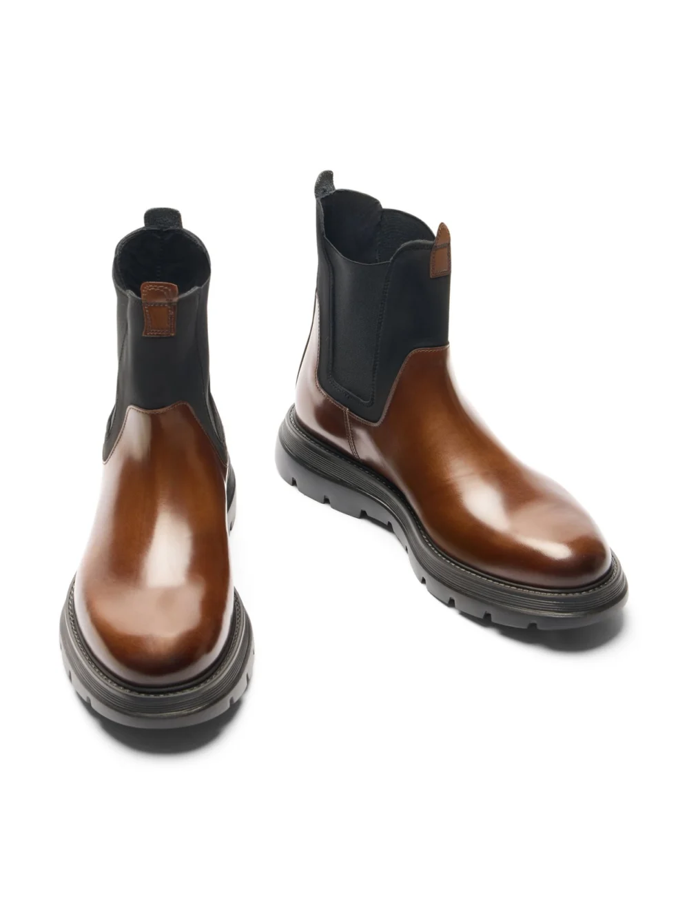 Stuart Weitzman Arden in Tan/black, view 4