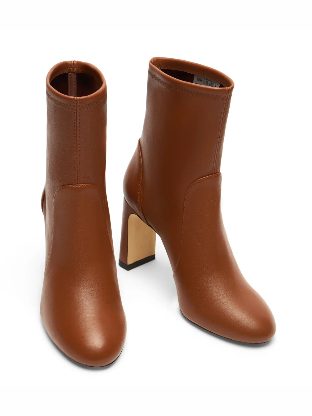 Stuart Weitzman Babette Bootie 85 in Luxe Saddle, view 4