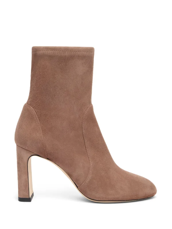 Stuart Weitzman Babette Bootie 85 in Taupe