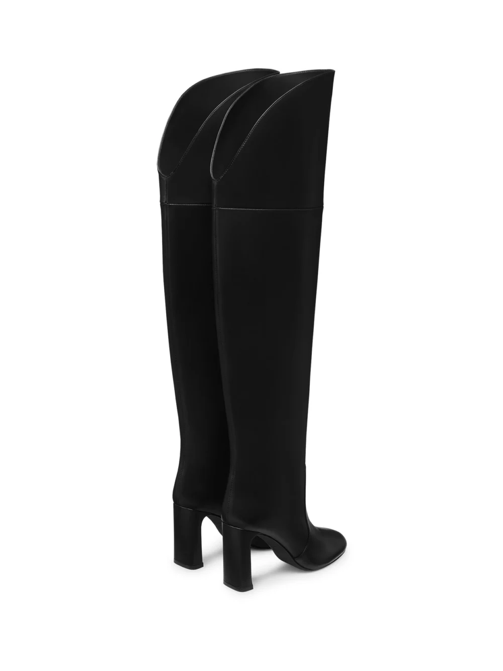 Stuart Weitzman Babette Over-the-knee Tubo 85 in Black, view 3