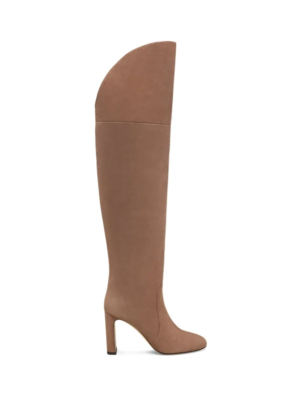 Stuart Weitzman Babette Over-the-knee Tubo 85 in Taupe