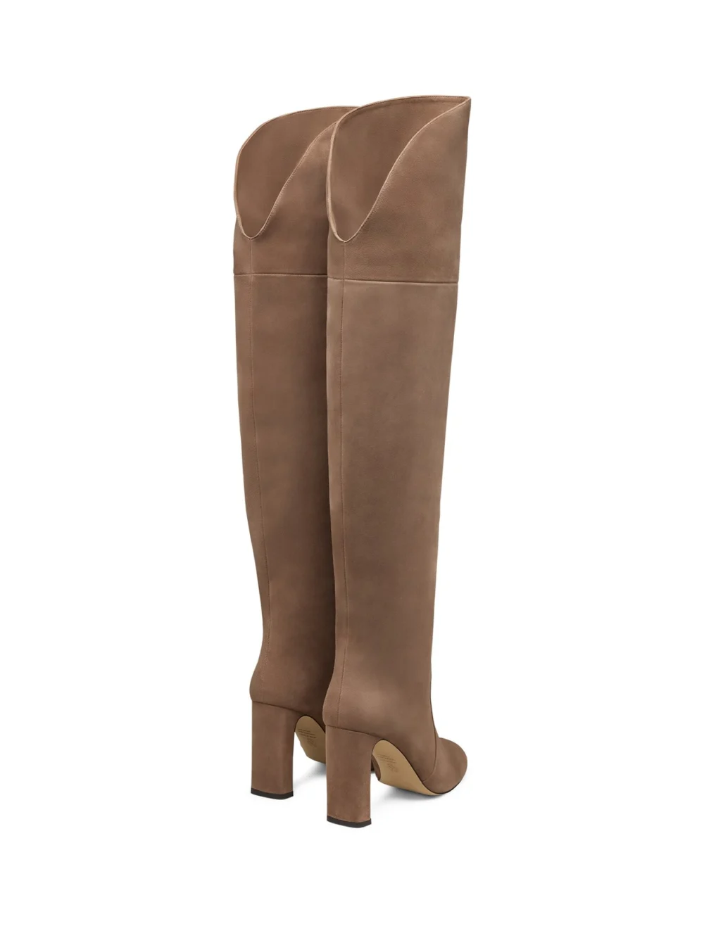 Stuart Weitzman Babette Over-the-knee Tubo 85 in Taupe, view 3