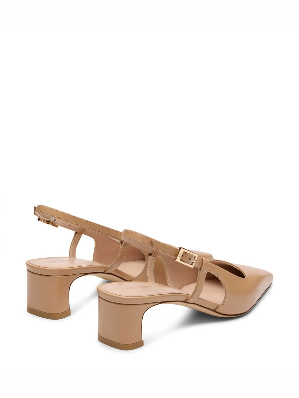 Stuart Weitzman Baby Babette Slingback in Adobe, view 3