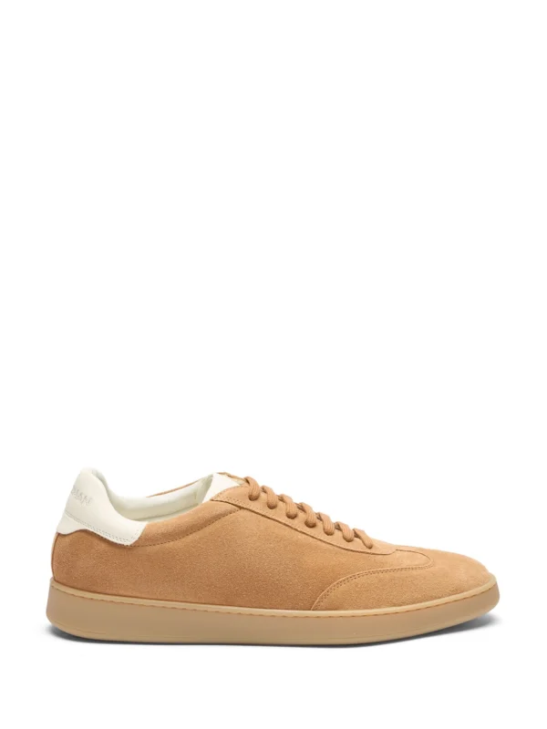 Stuart Weitzman Banner in Biscotto/white Bianco