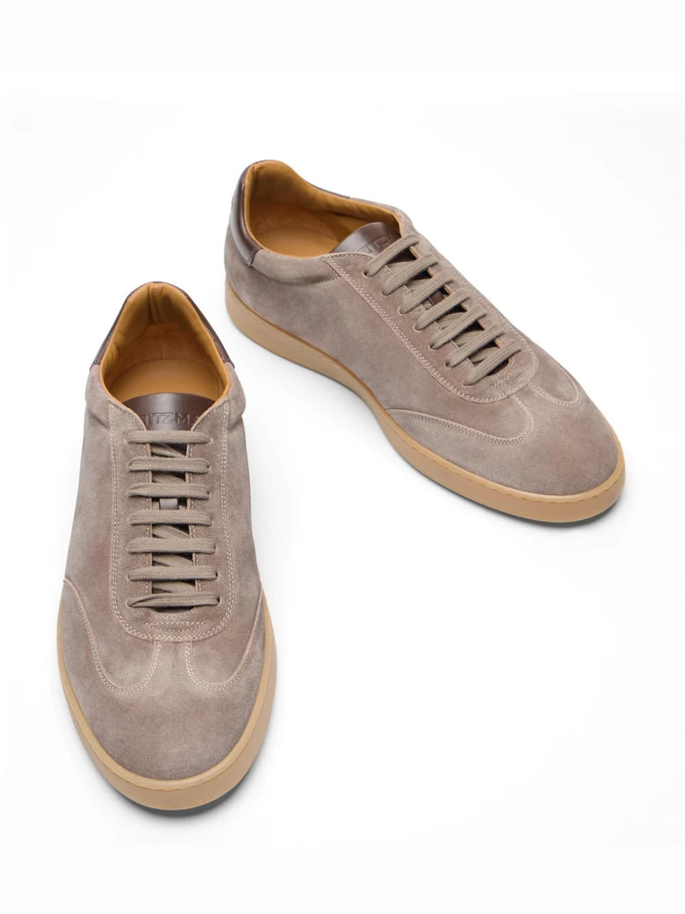 Stuart Weitzman Banner in Taupe/espresso, view 4