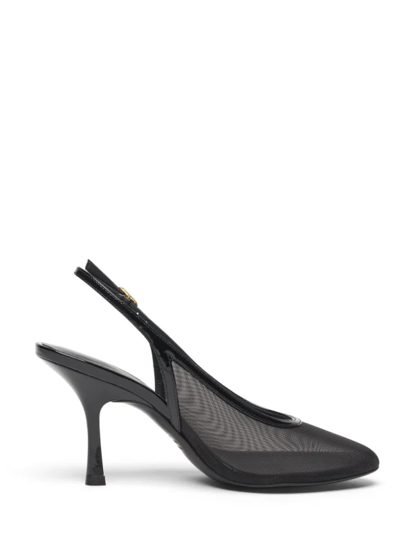 Stuart Weitzman Bareitall Slingback 85 in Black