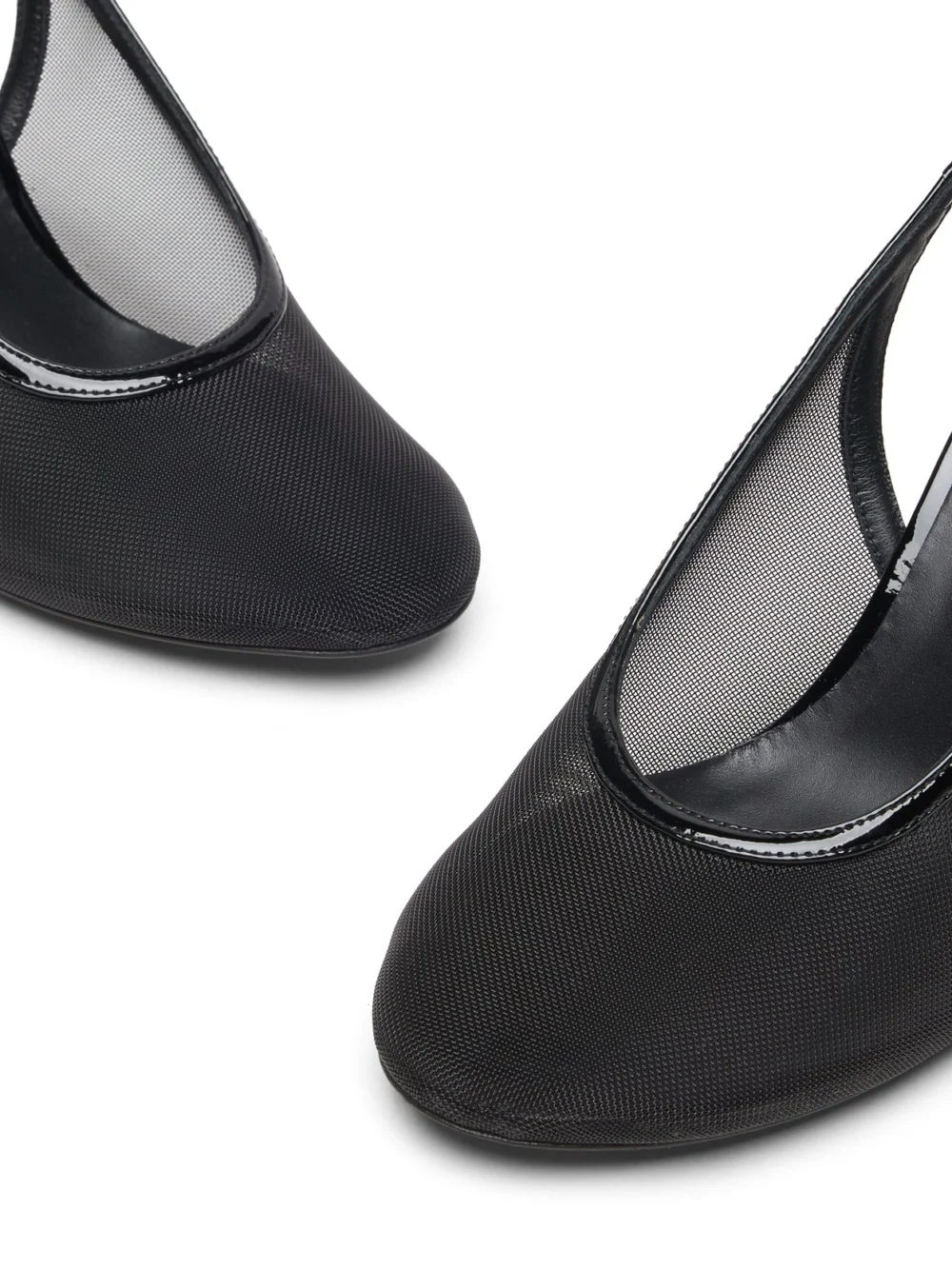 Stuart Weitzman Bareitall Slingback 85 in Black, view 6