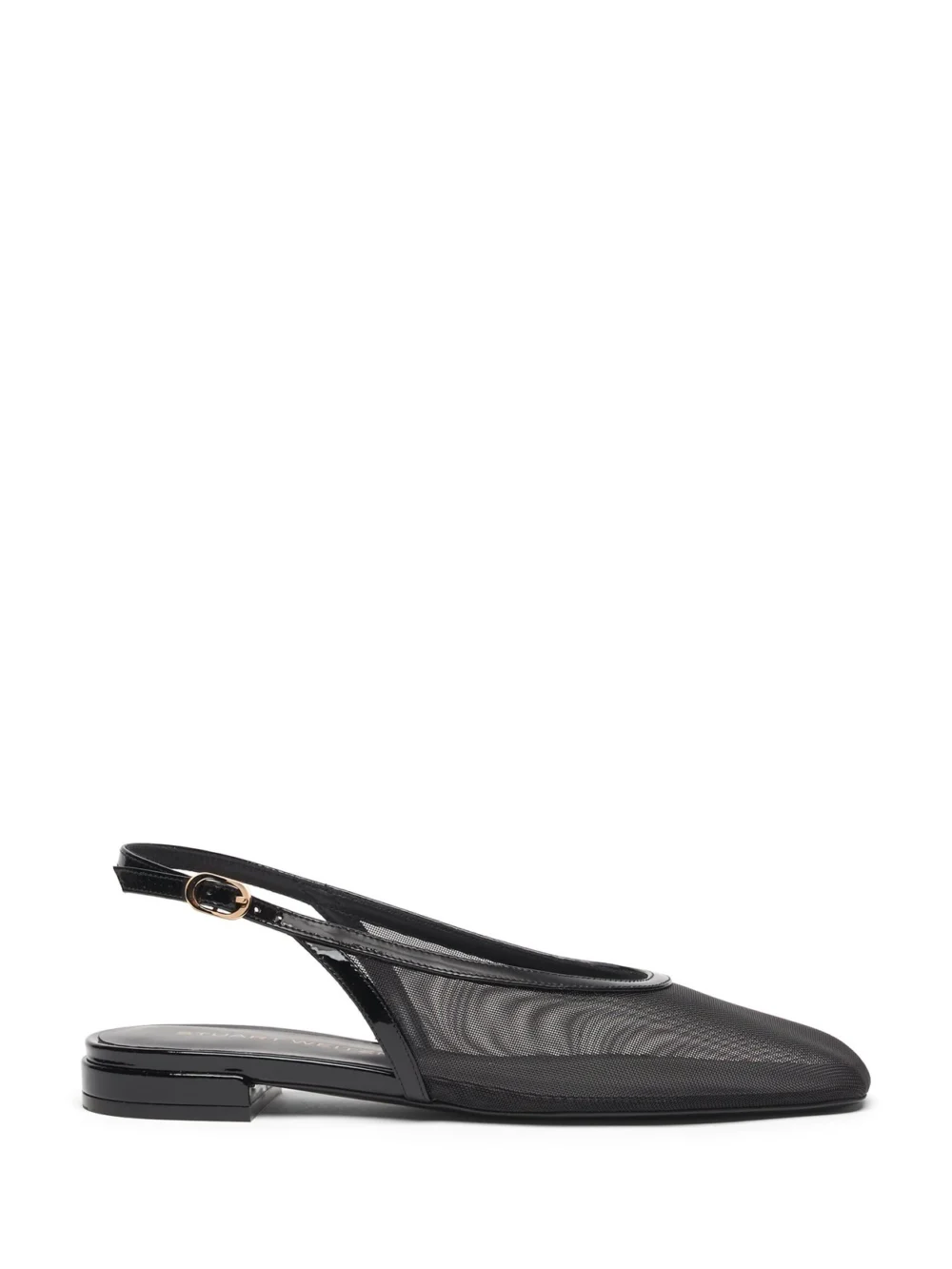 Stuart Weitzman Bareitall Slingback in Black