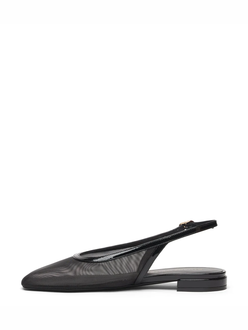 Stuart Weitzman Bareitall Slingback in Black, view 3