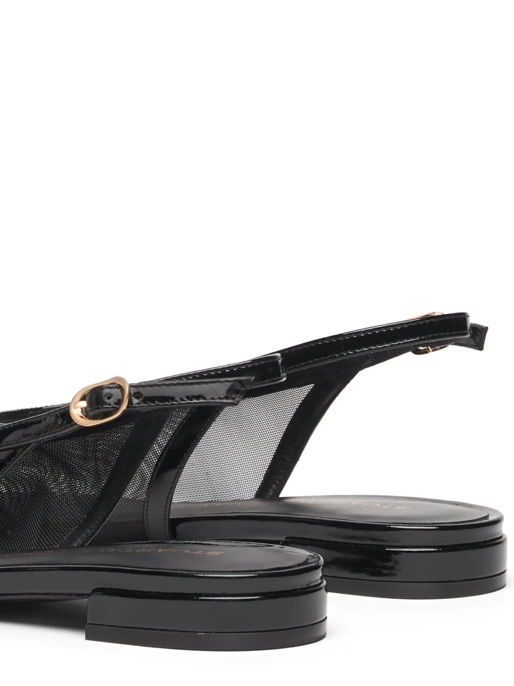 Stuart Weitzman Bareitall Slingback in Black, view 5