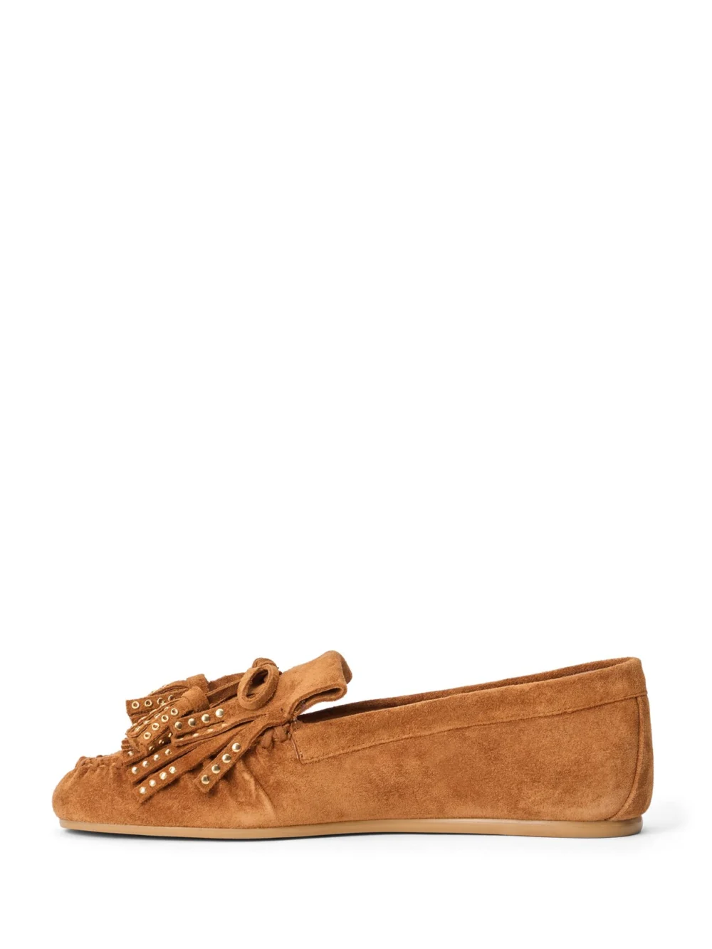 Stuart Weitzman Barry Moccasin in Doe, view 3