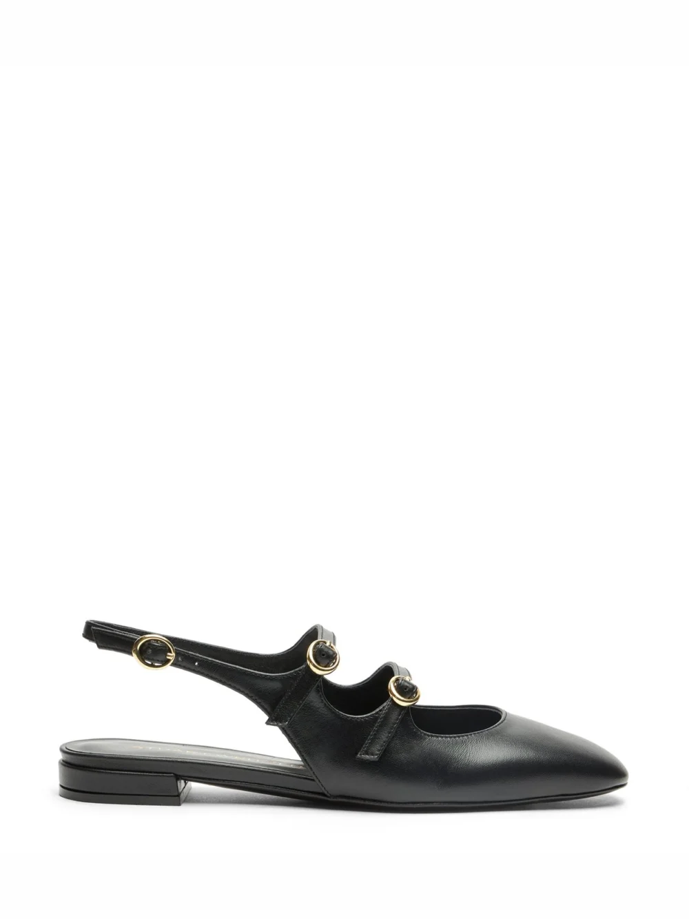 Stuart Weitzman Benni Mj Slingback in Black