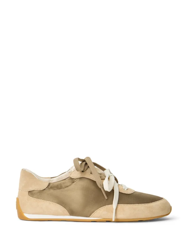 Stuart Weitzman Bond Ruche Sneaker in Seamoss