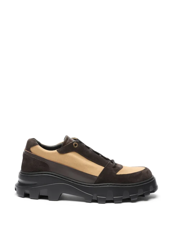 Stuart Weitzman Cedar in Ebony/dark Brown/khaki