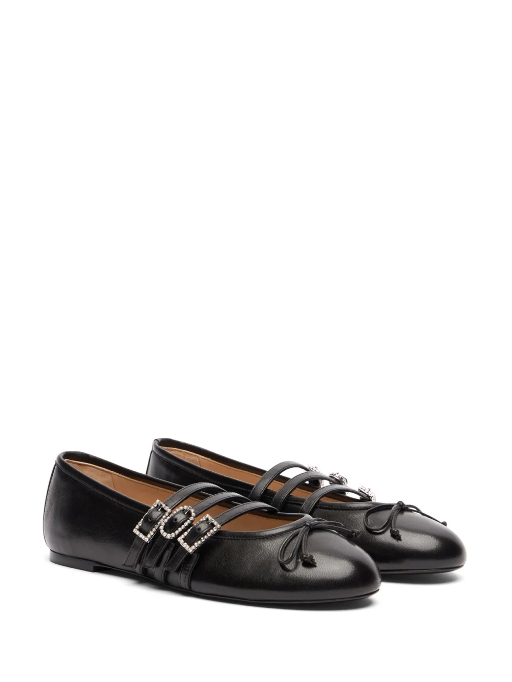 Stuart Weitzman Celeste Mj Ballet in Black, view 2