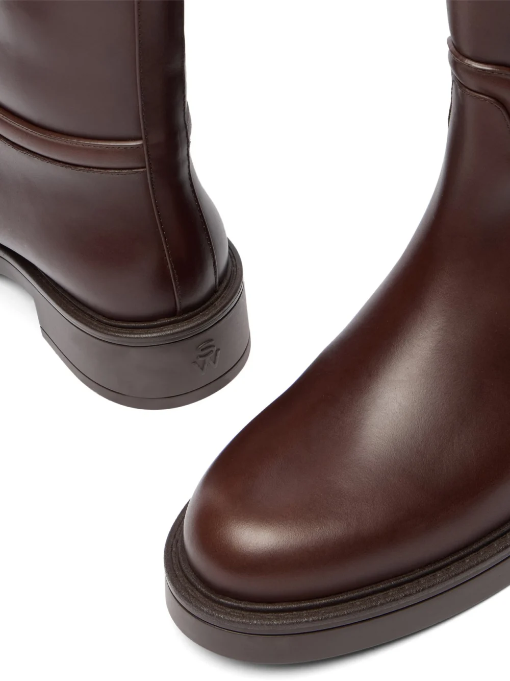 Stuart Weitzman Celia Riding Boot in Walnut, view 6