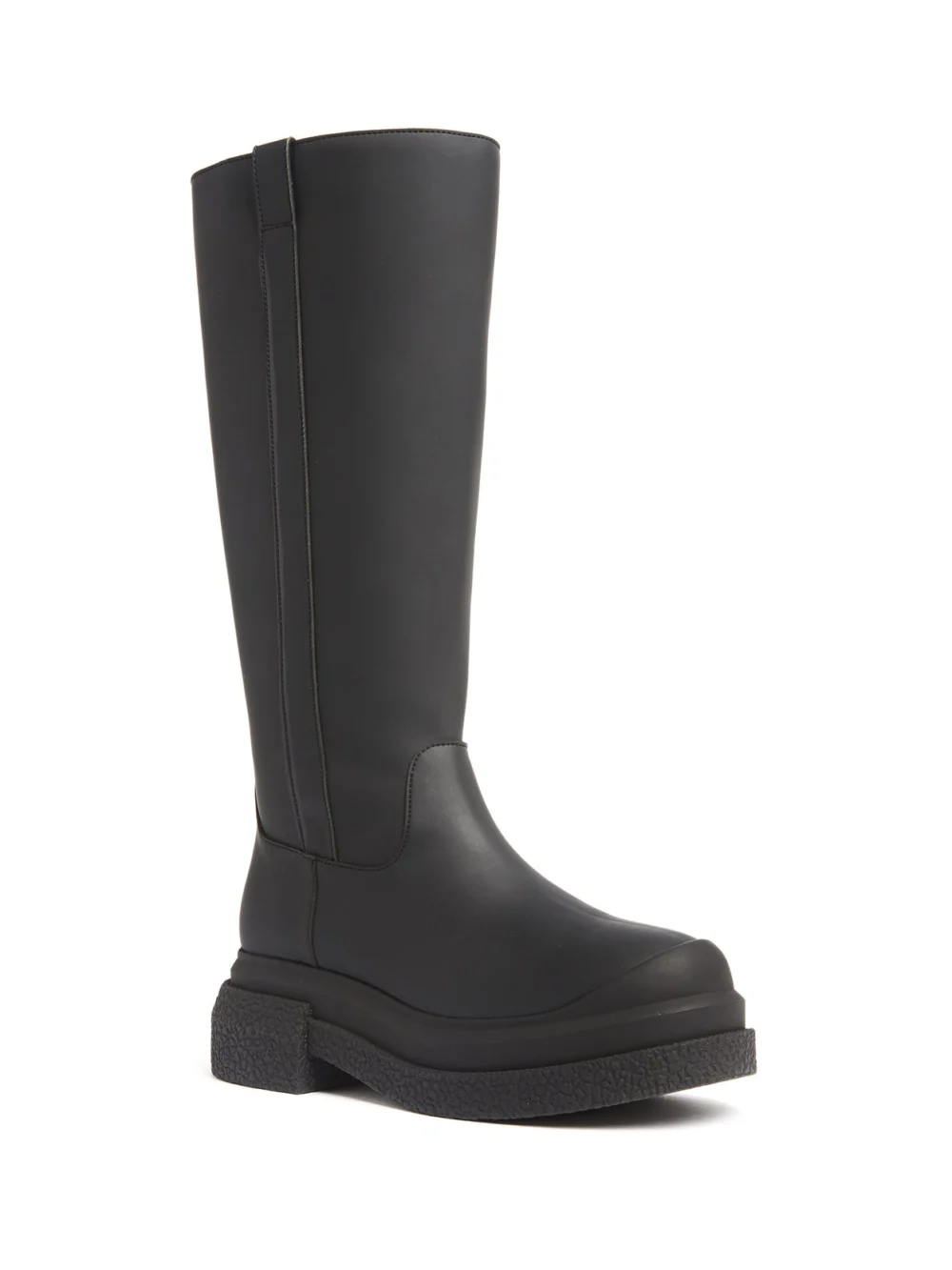 Stuart Weitzman Charli Sportlift Boot in Black, view 2