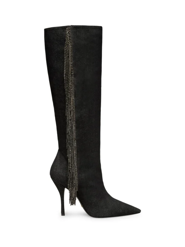 Stuart Weitzman Crystal Fringe Boot