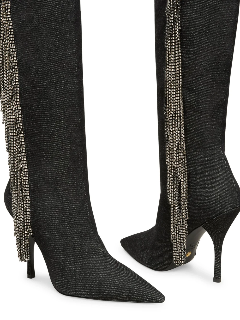 Stuart Weitzman Crystal Fringe Boot, view 4