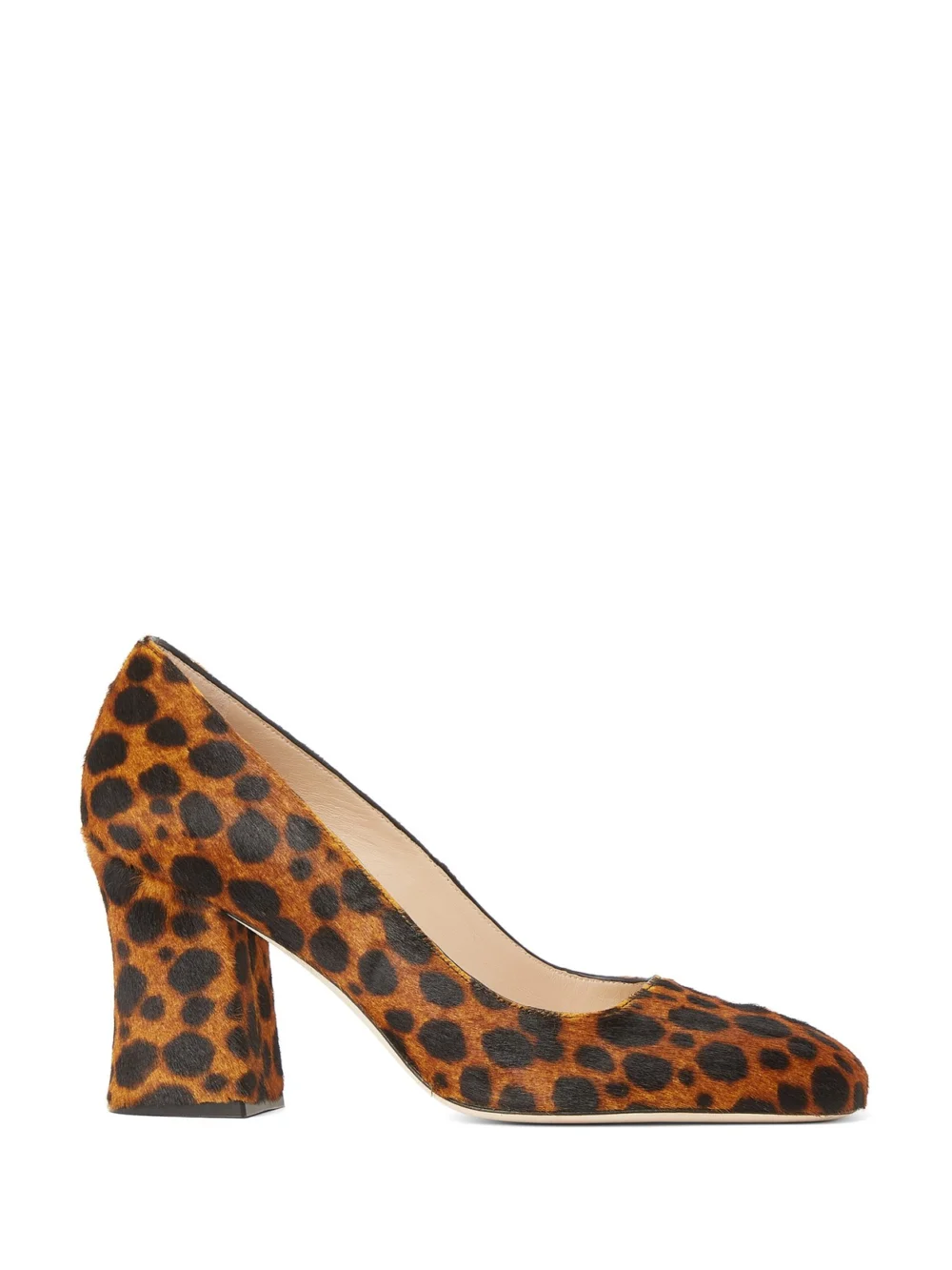 Stuart Weitzman Curveblock 85 Pump in toffee