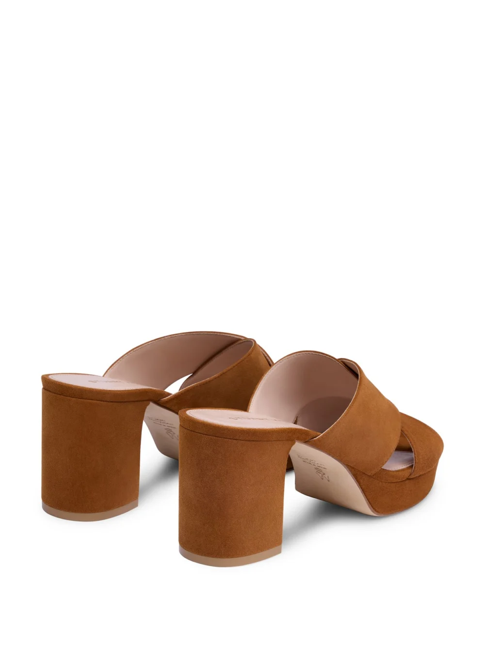 Stuart Weitzman Dayna Platform Slide in Boho Tan, view 3