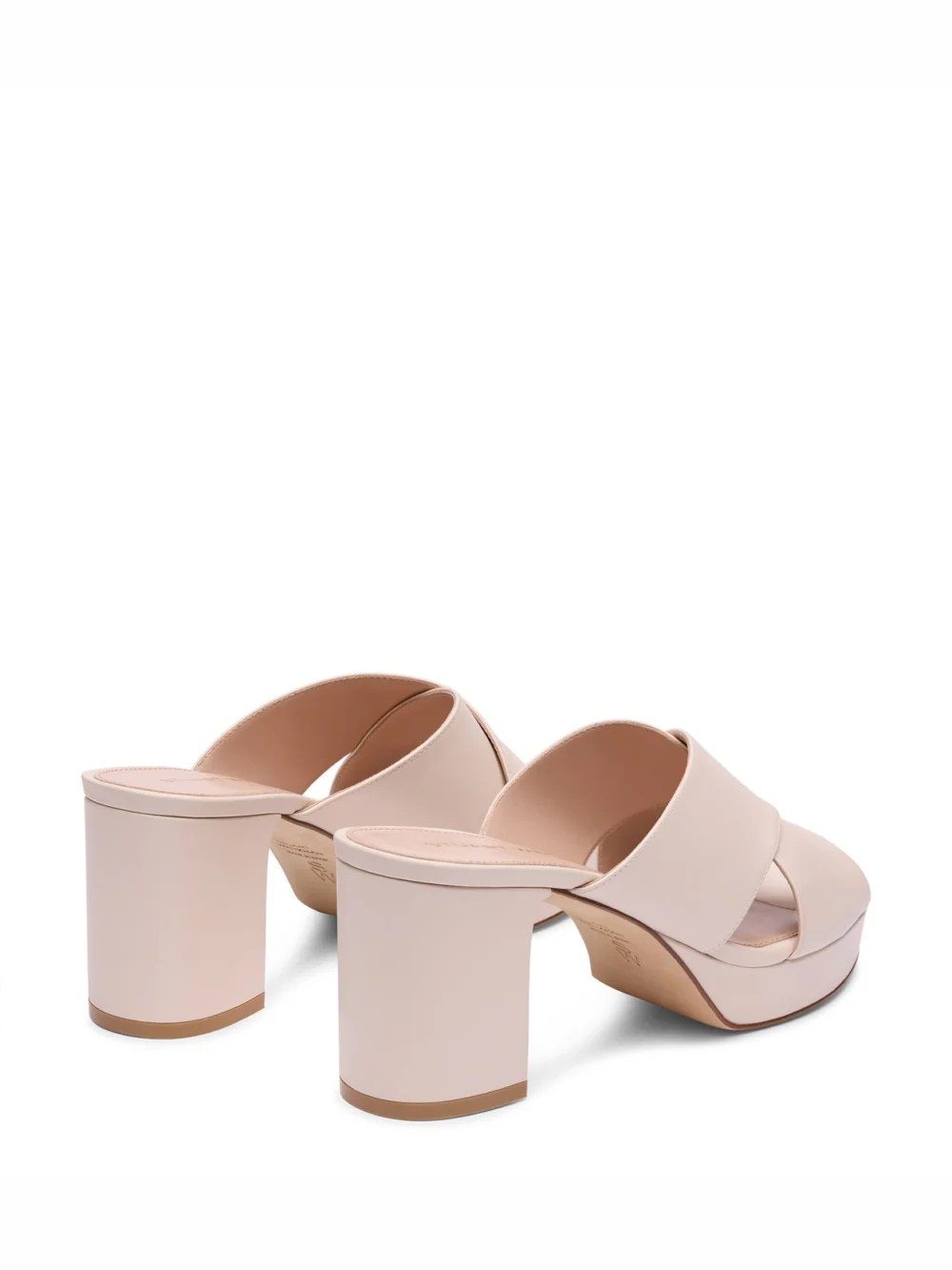 Stuart Weitzman Dayna Platform Slide in Linen, view 3