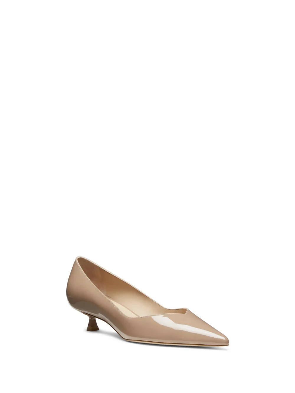 Stuart Weitzman Eva 35 Pump in Fawn, view 2