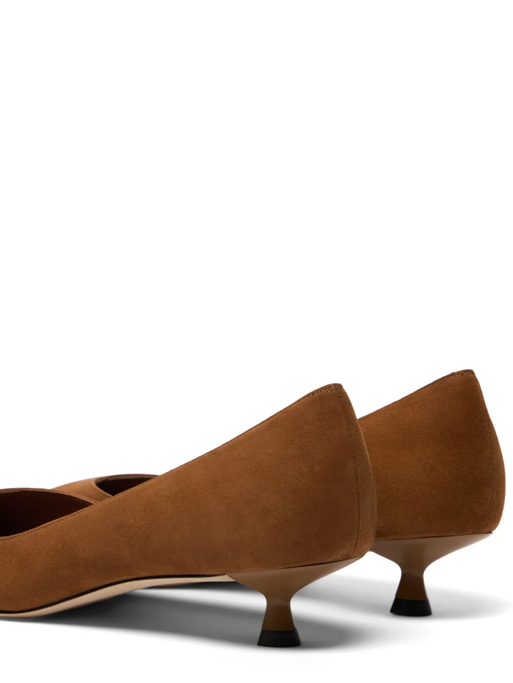 Stuart Weitzman Eva 35 Pump in Toasted Almond, view 5